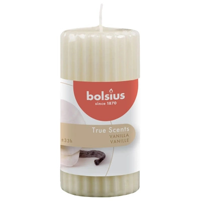 Bolsius True Scents kvapioji žvakė 120/58 mm - Vanilla