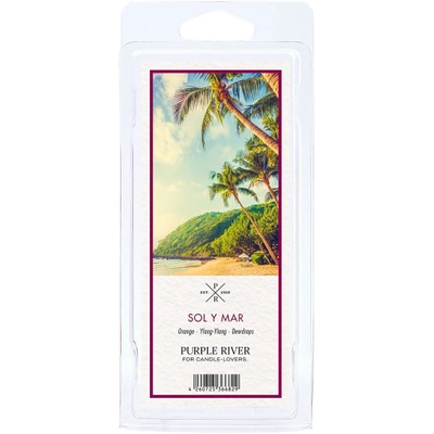 Cera profumata di soia - Sol y Mar Purple River 50 g