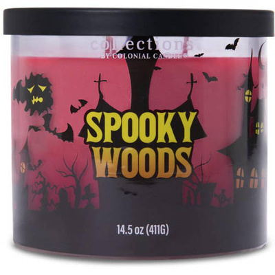 Candela di soia profumata di Halloween Colonial Candle - Spooky Woods