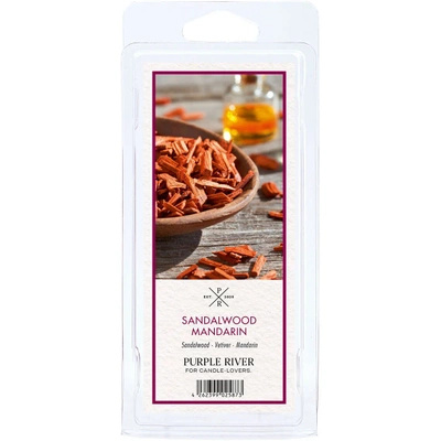 Purple River sojowy wosk zapachowy 50 g - Sandalwood Mandarin